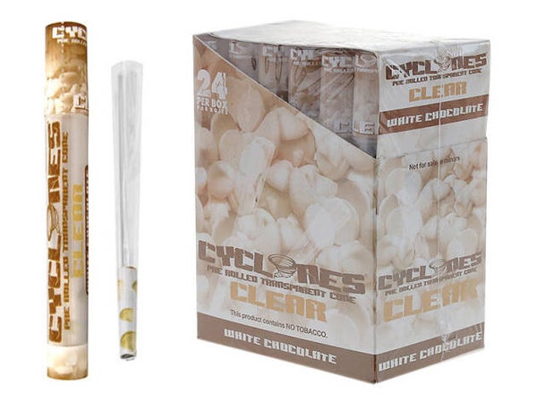 Cyclones Cone Clear "White Chocolate", King Size
