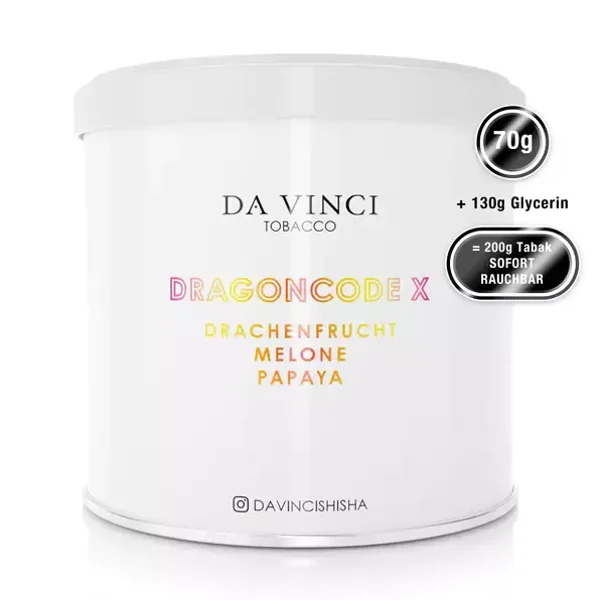 Da Vinci Dry Tobacco - Dragoncode X 70g