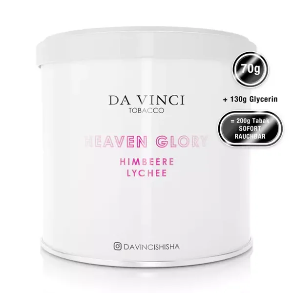 Da Vinci Dry Tobacco - Heaven Glory 70g