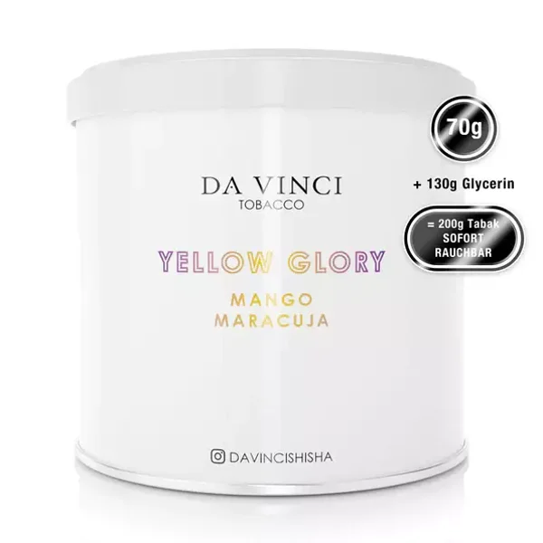 Da Vinci Dry Tobacco - Yellow Glory 70g