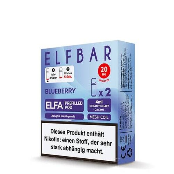 Elfbar Elfa CP Prefilled Pod - Blueberry