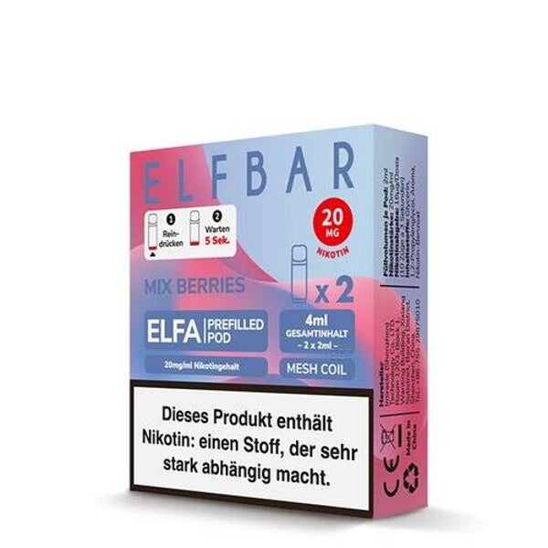 Elfbar - Elfa Prefilled Pods - Mix Berries