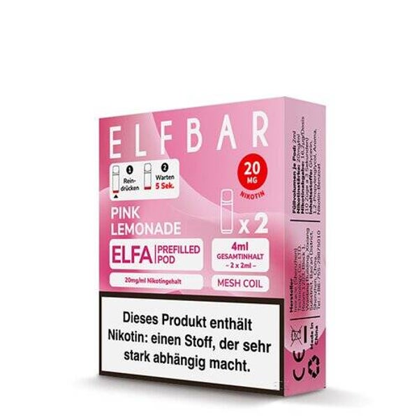 Elfbar - Elfa Prefilled Pods - Pink Lemonade