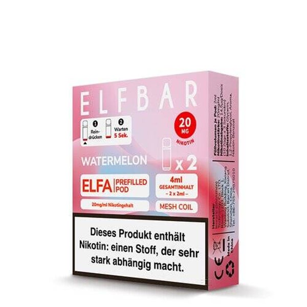 Elfbar - Elfa Prefilled Pods - Watermelon