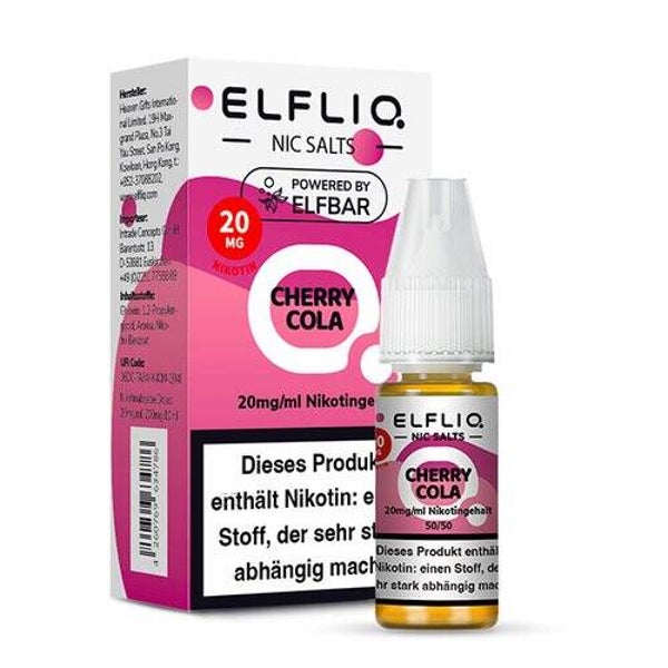 ELFLIQ - Cherry Cola - 10ml - 20mg/ml