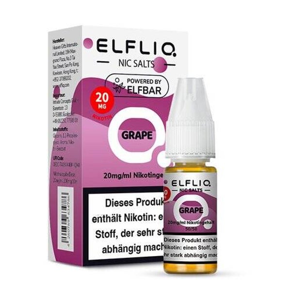 ELFLIQ - Grape - 10ml - 20mg/ml