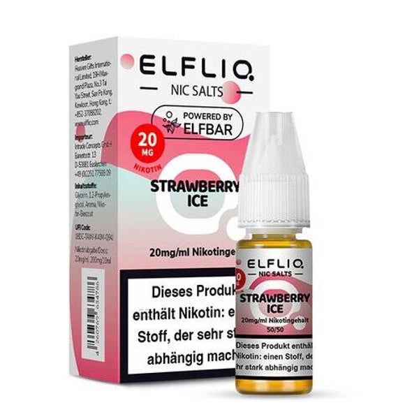 ELFLIQ - Strawberry Ice - 10ml - 20mg/ml