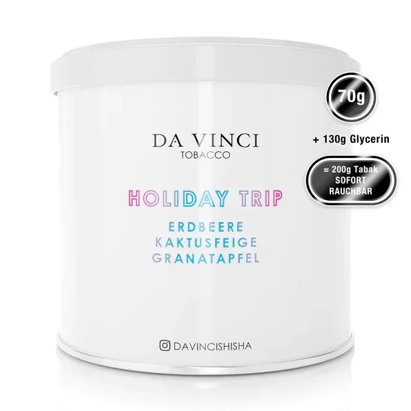 Da Vinci Dry Tobacco - Holiday Trip 70g