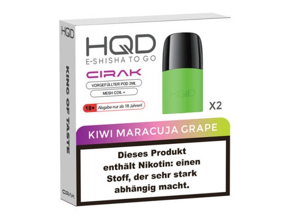 HQD Cirak Pod - Kiwi Maracuja Grape