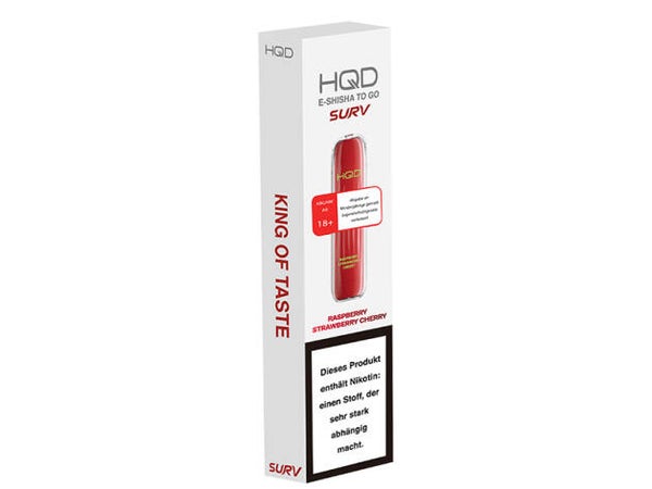 HQD Surv - Raspberry Strawberry Cherry
