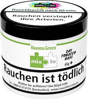 Mixto dry tobacco Base - Havana Green 65g