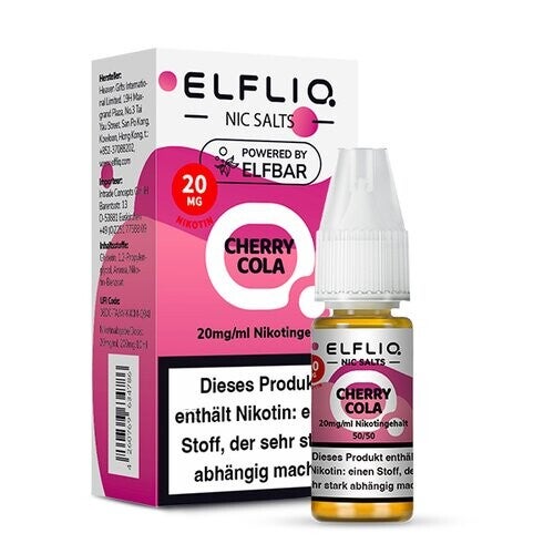ELFLIQ - Cherry Cola - 10ml - 20mg/ml