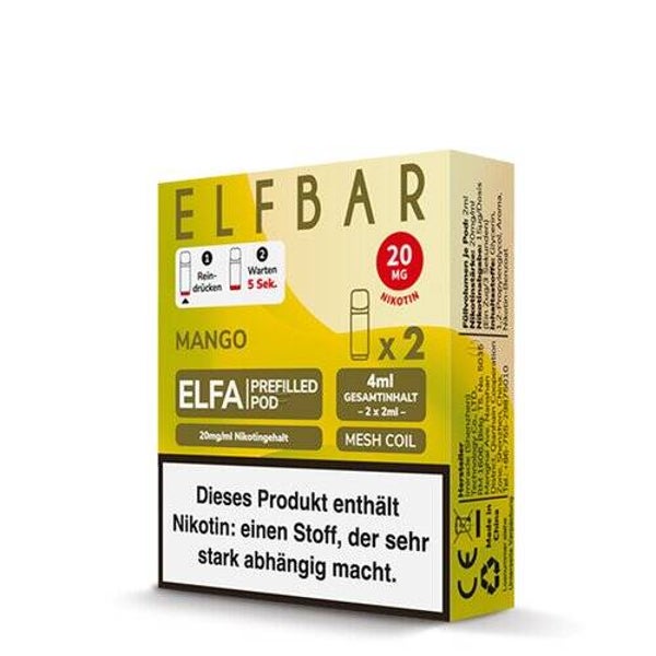 Elfbar - Elfa Prefilled Pods - Mango