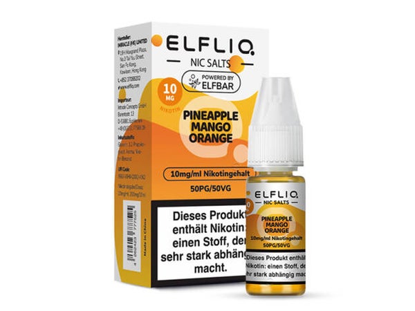 Elfbar Elfliq - Pineapple Mango Orange (Ananas, Mango, Orange)