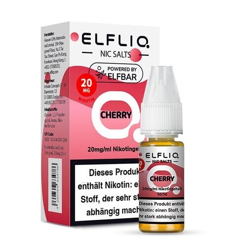 ELFLIQ - Cherry - 10ml - 20mg/ml