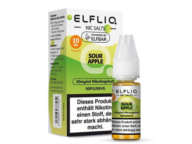 Elfbar Elfliq - Sour Apple