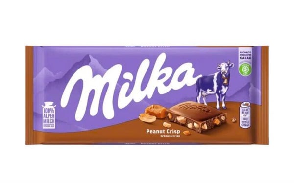 Milka Peanut Crisp (100g)