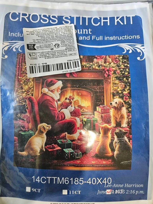 Cross Stitch, Santa