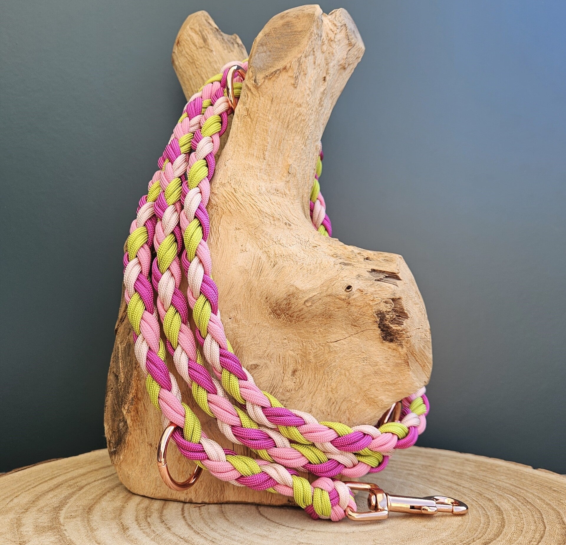 Riem 'Pink Passion' lengte 2 meter verstelbaar (1,20/1,50/2,00 m)