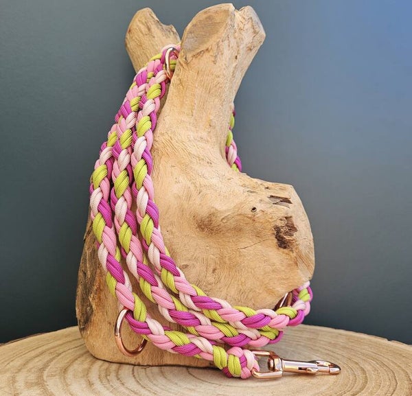 Riem 'Pink Passion' lengte 2 meter verstelbaar (1,20/1,50/2,00 m)