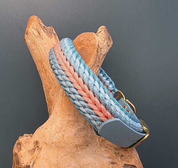 Peachy Waves maat 42-48 cm (turquoise+goud)