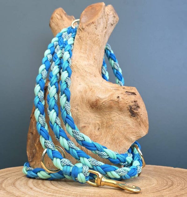 Riem 'Blue Curaçao' lengte 2 m verstelbaar (1,20/1,50/2,00 m)