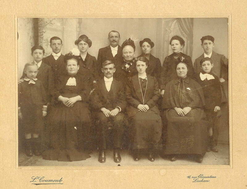 familiefoto Aarden-de Ridder 1912