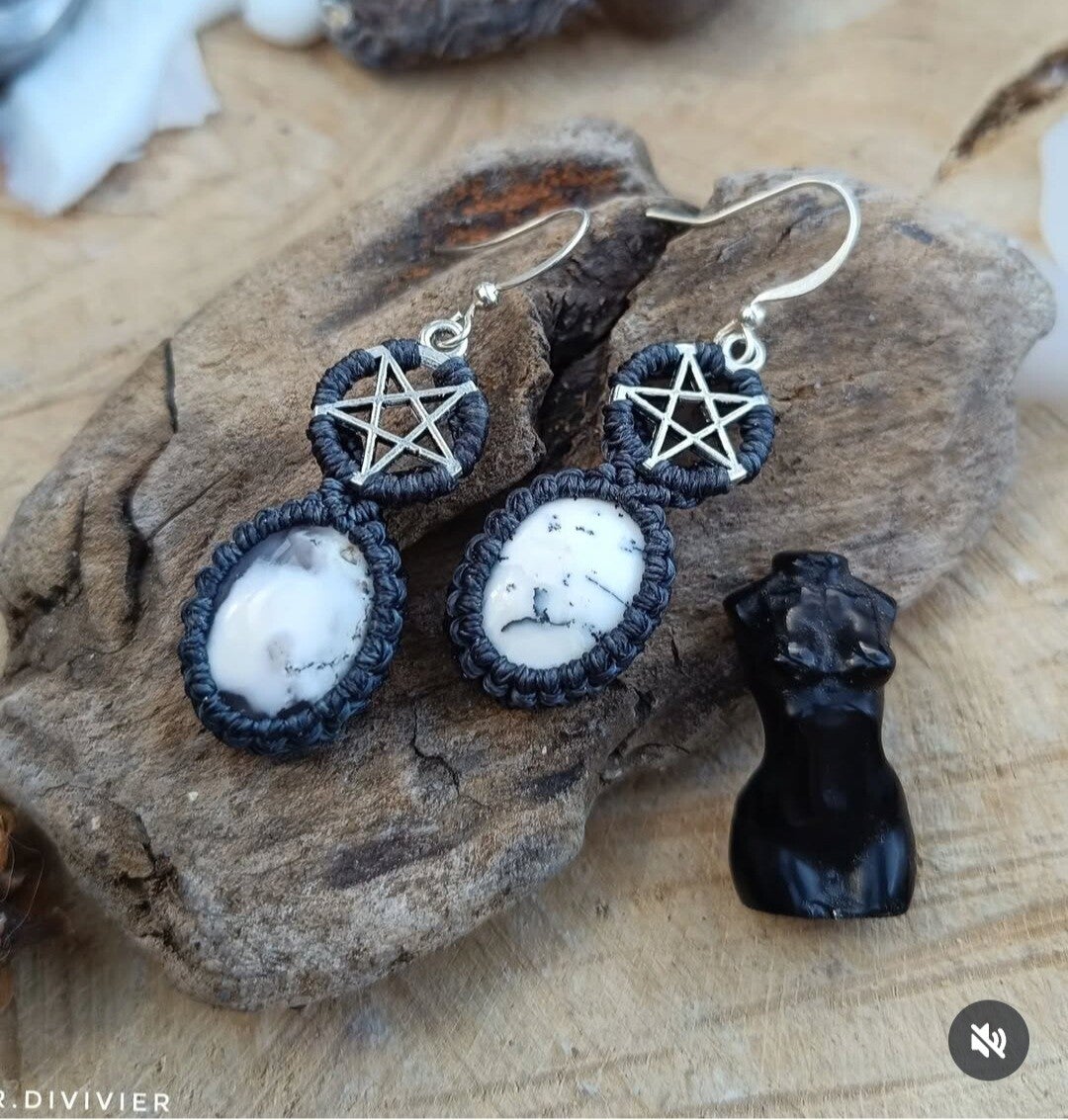 🌟Dendritenachat mit Pentagramm 🌟