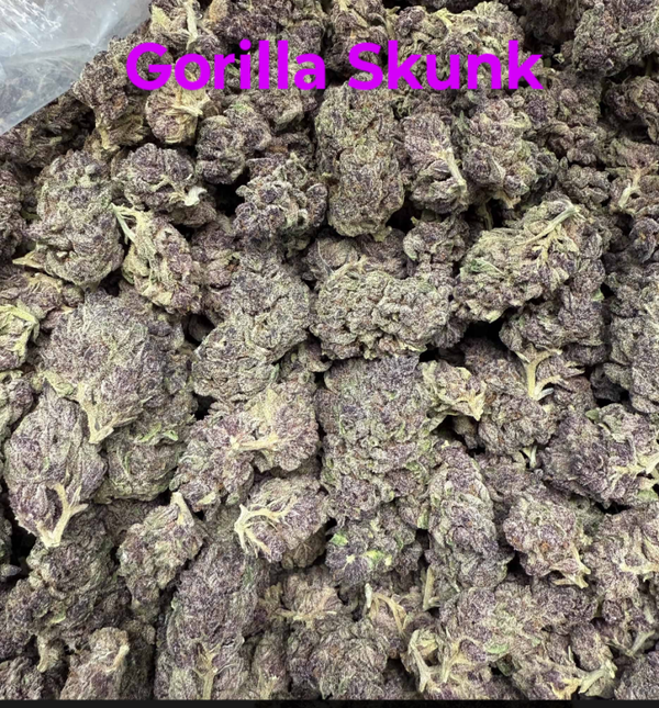 1 pound Gorilla Skunk THCA Flower