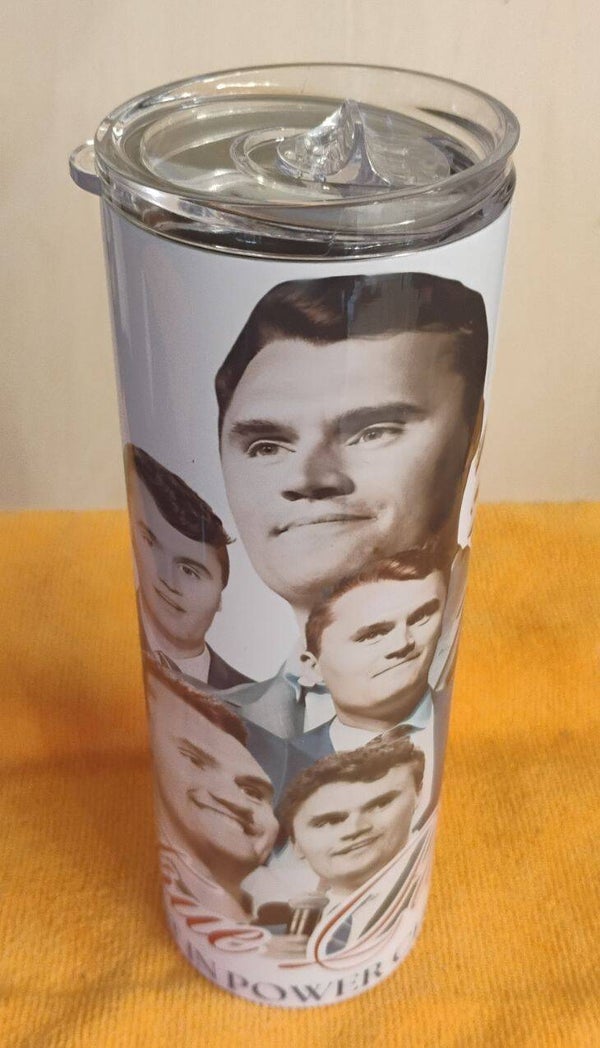 Charlie Kirk 20 Oz Memorial Tumbler