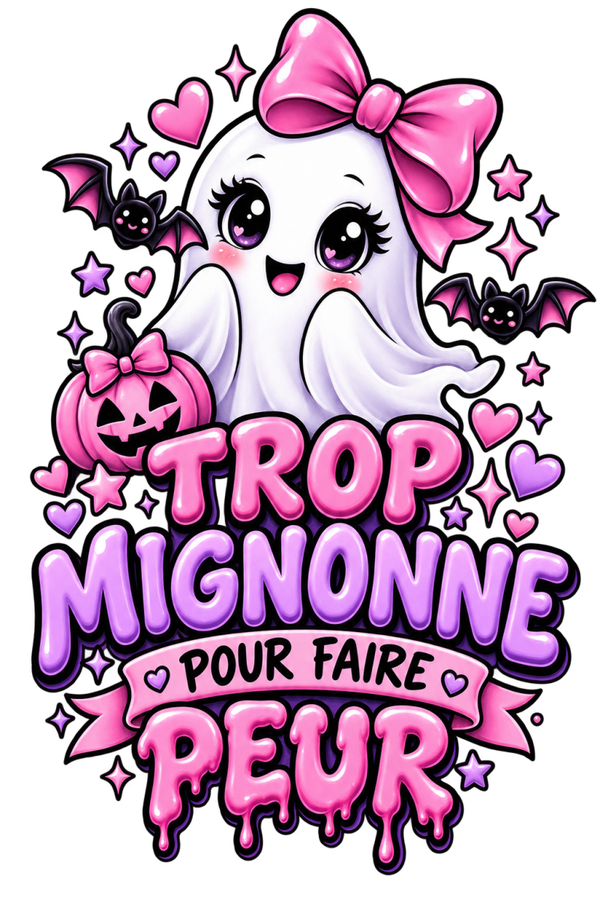 Trop mignonne pour faire peur hoodies