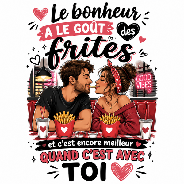 Bonheur frites hoodies