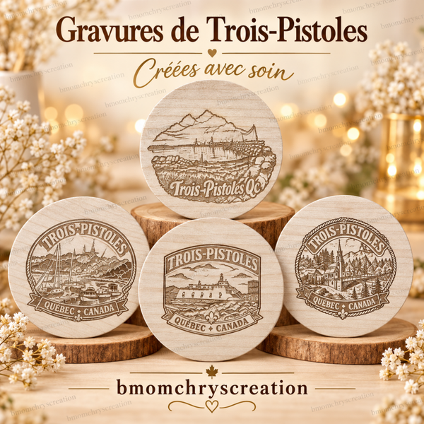 Sous verre Trois-Pistoles