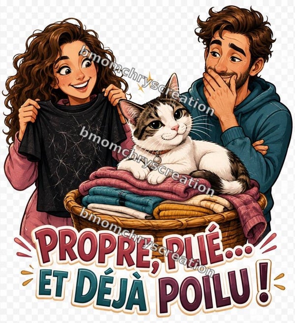 Poiles de chat hoodies