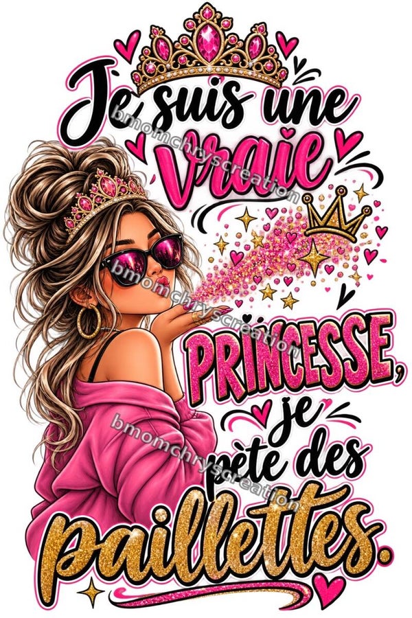 Princesse paillettes