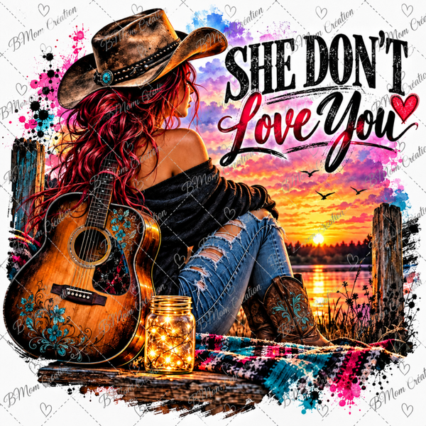 She dont love you