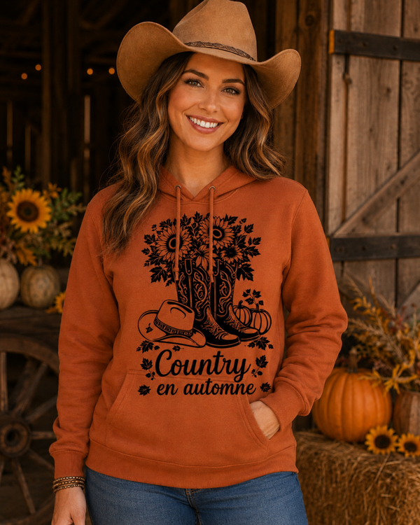 Country girl automnale hoodies