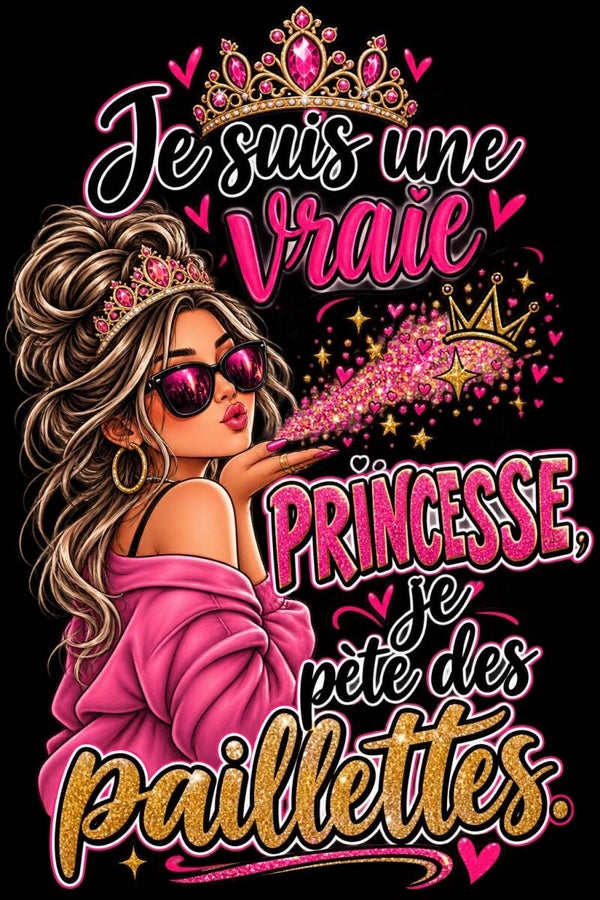 Princesse au paillettes