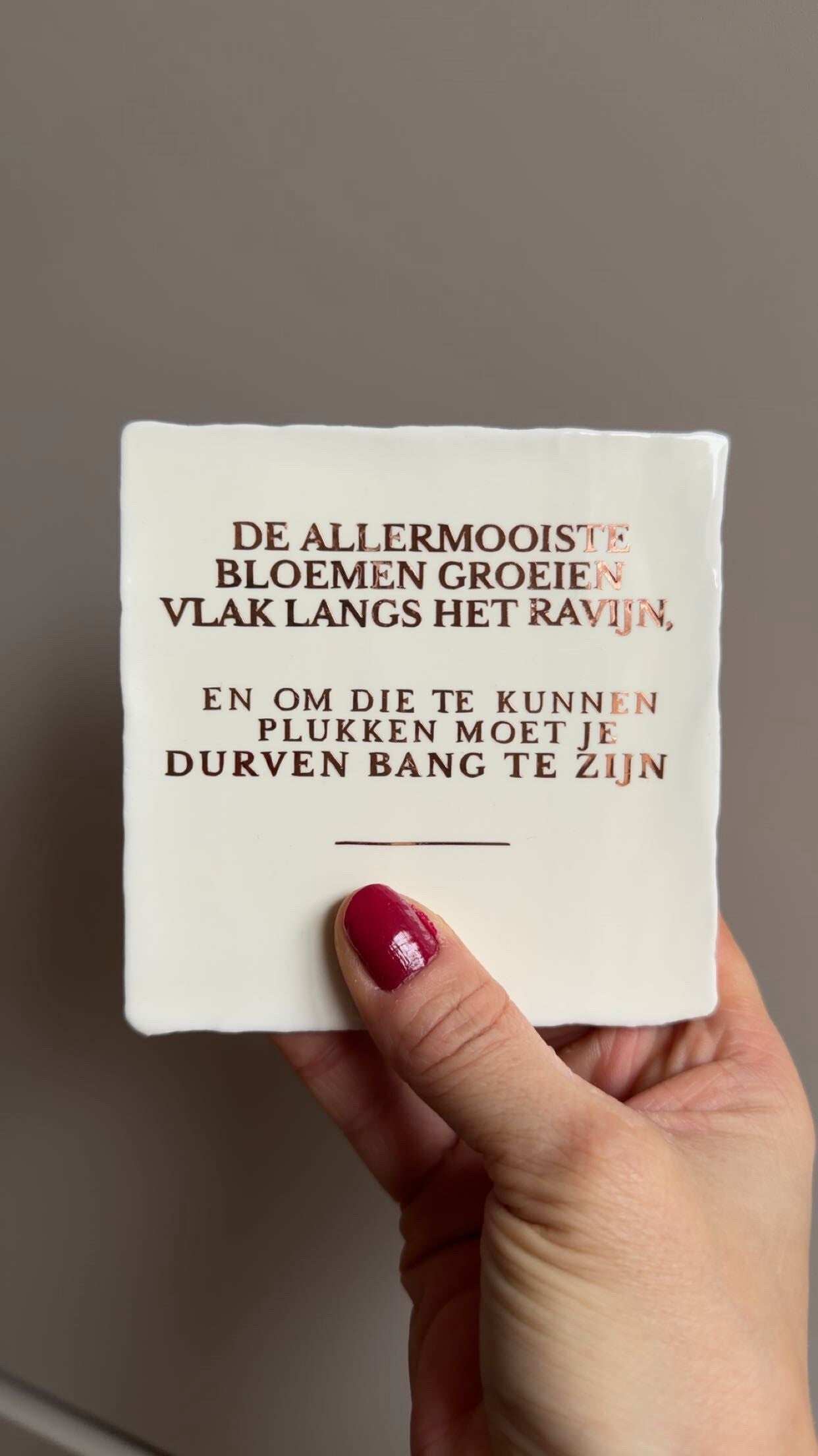 Speciale tegeltjes & life style