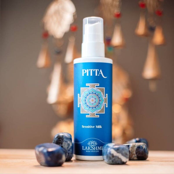 Lakshmi | Pitta Sensitive Reinigingsmelk (Echinacea) – Gevoelige huid | 200 ml