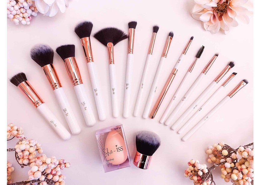 SHE-ISS Brush Set (16 pieces)