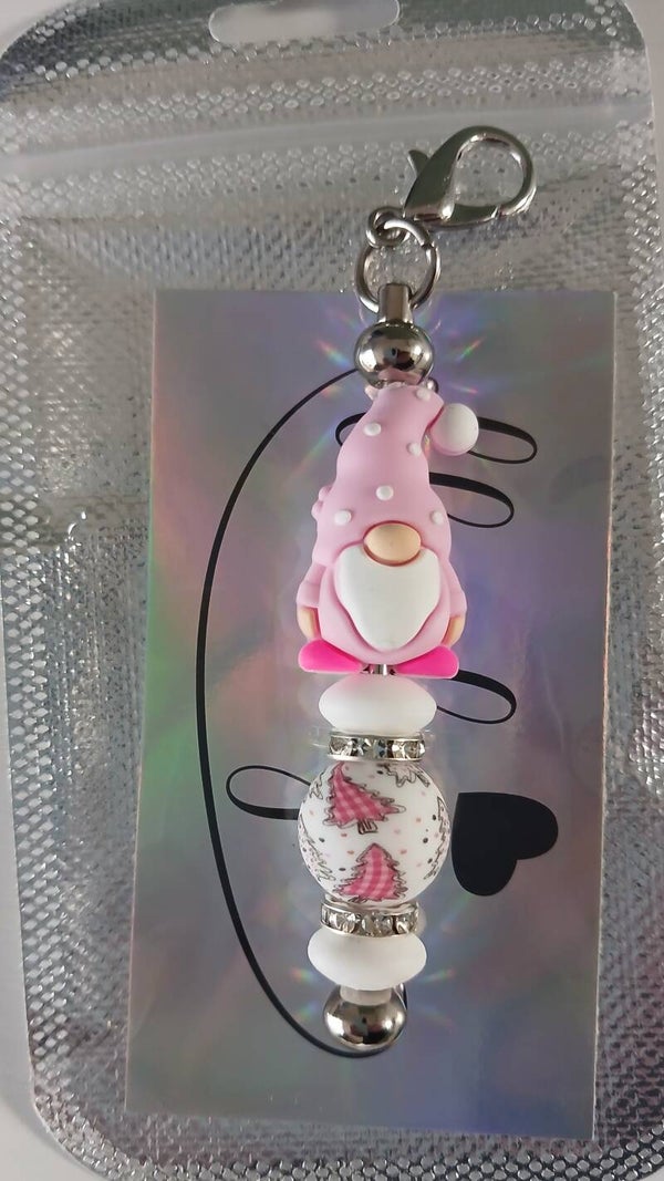 Bagtag/keyring clip