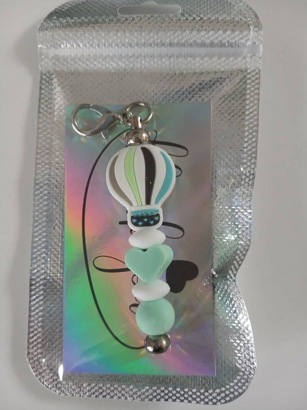 Bagtag/keyring clip