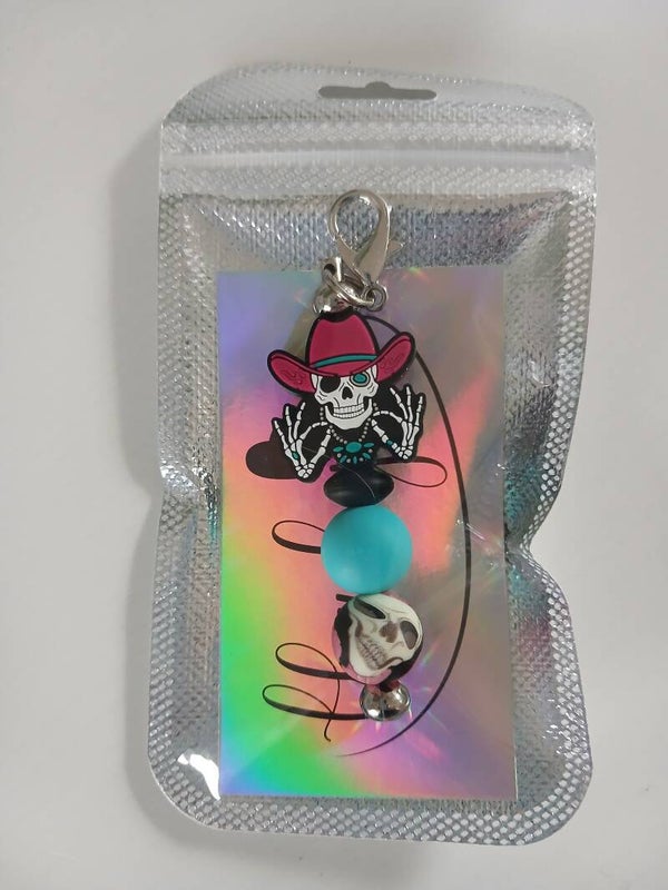Bagtag/keyring clip