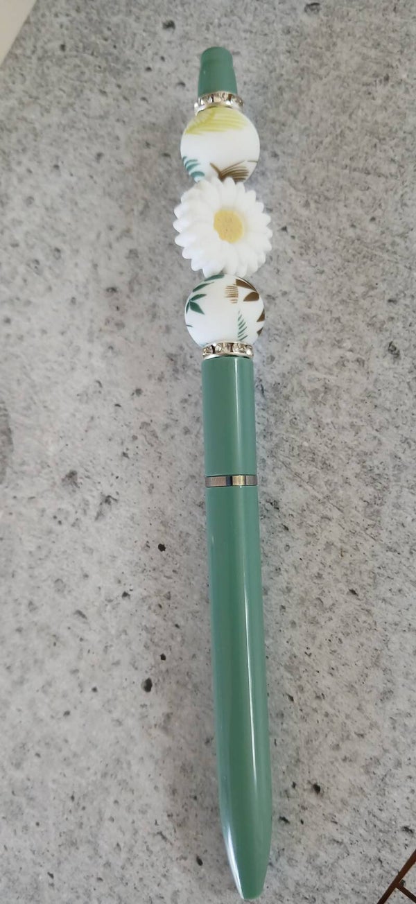 Item #013 Daisy Pen - Green