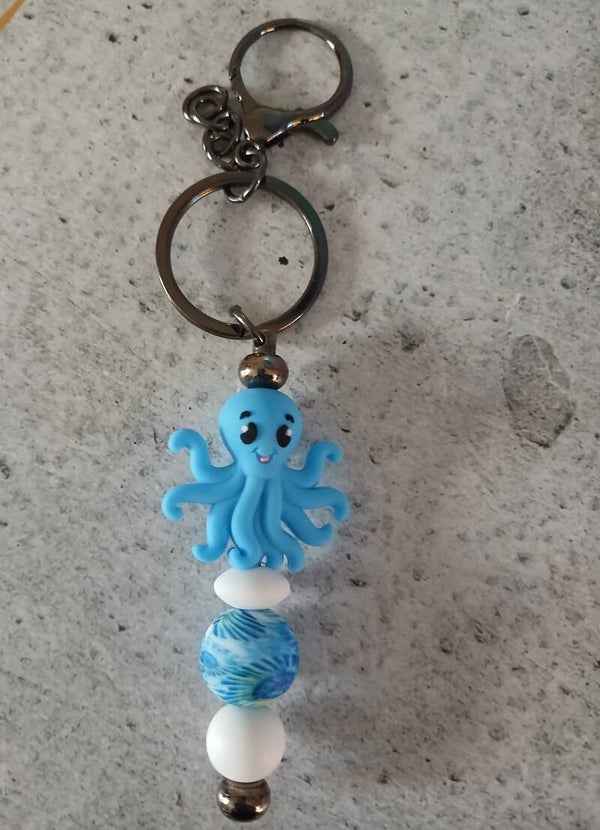 Item #057 Octopus Keyring