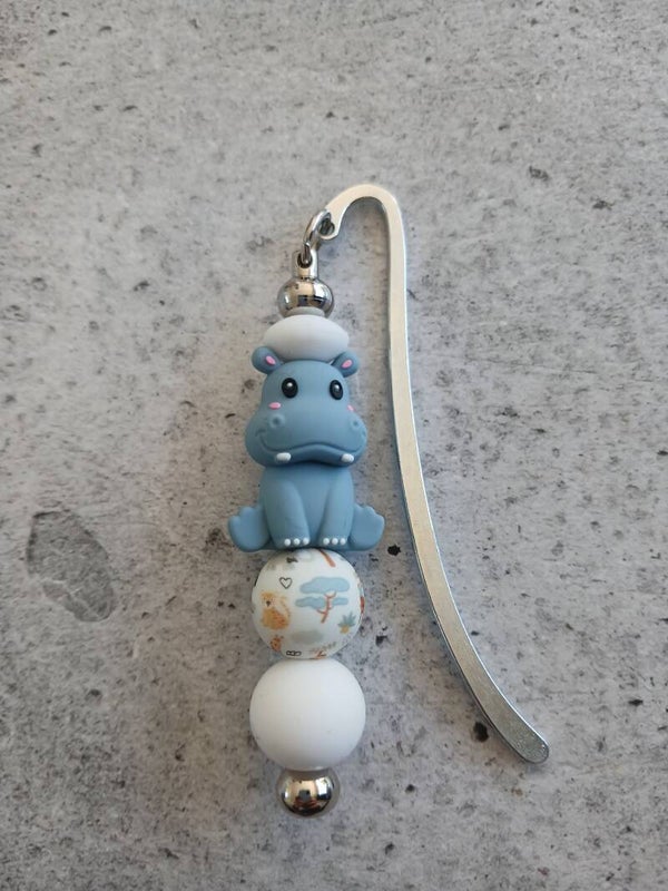 Item #B10 Hippo Bookmark