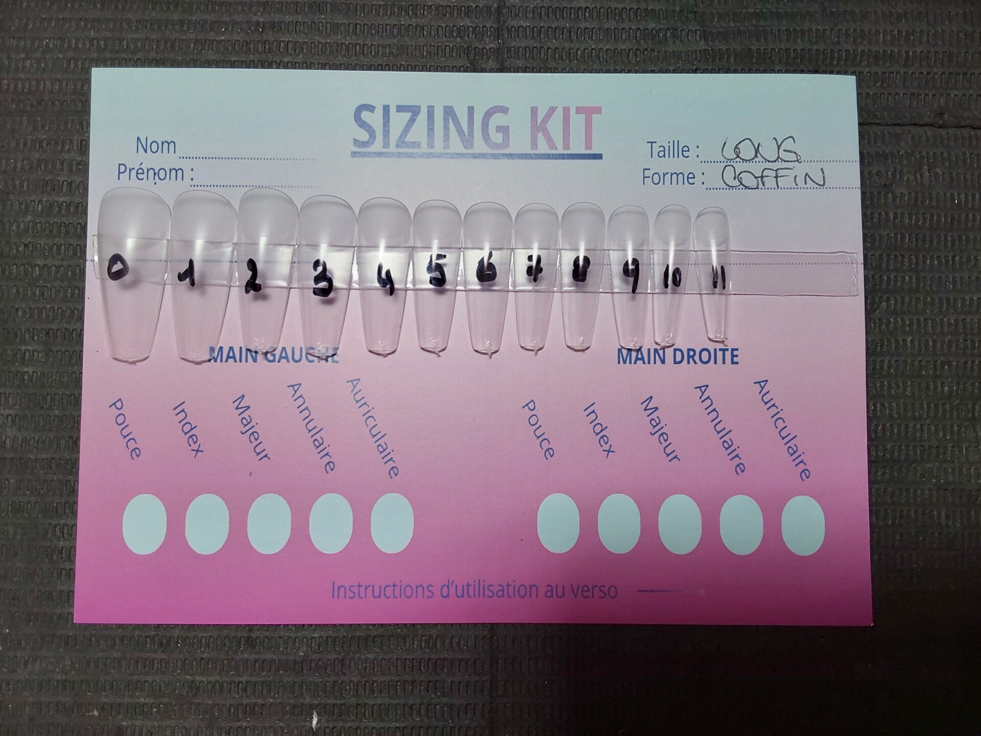 Sizing Kit