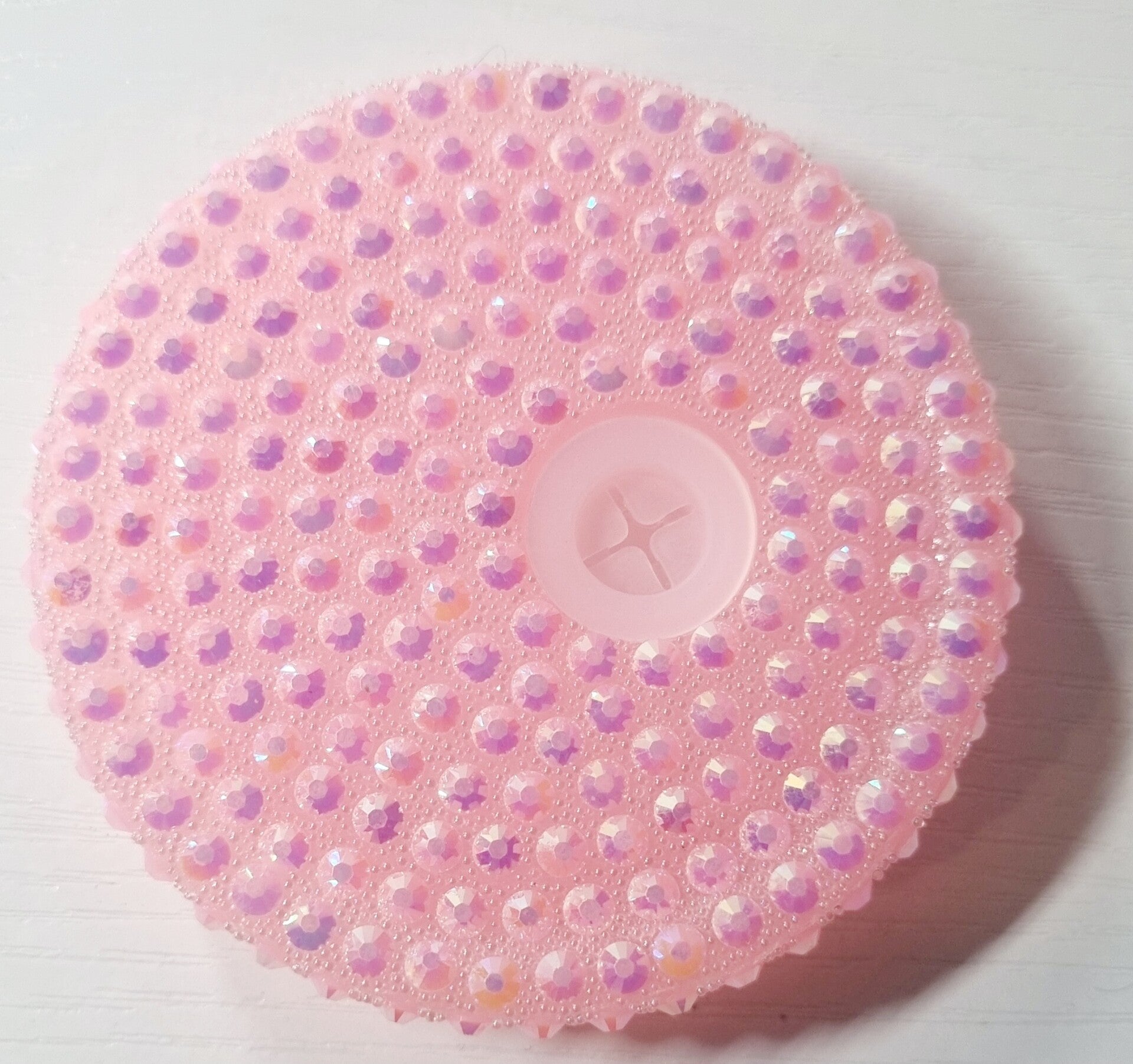 16oz bling rhinestone lid