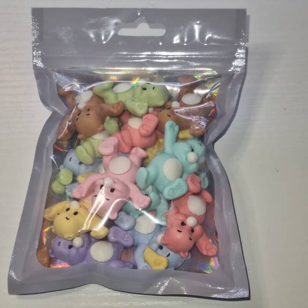 Care bears resin charms
